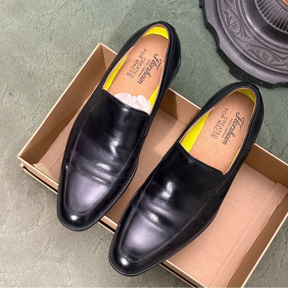 Florsheim Black Leather Men's Loafers